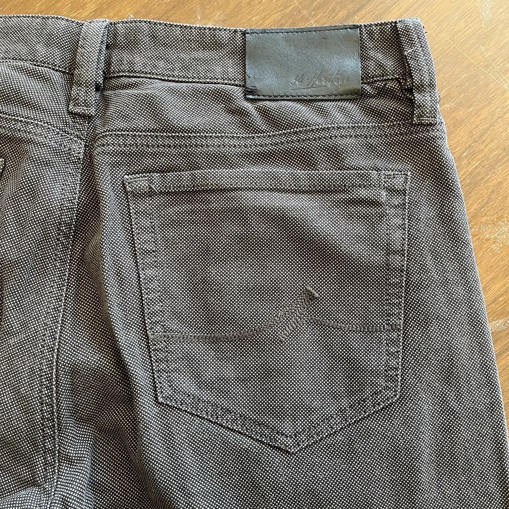 34 Heritage Courage Pants Mens Size 35x34 Heather Grey Relaxed Straight Pants - Picture 11 of 16